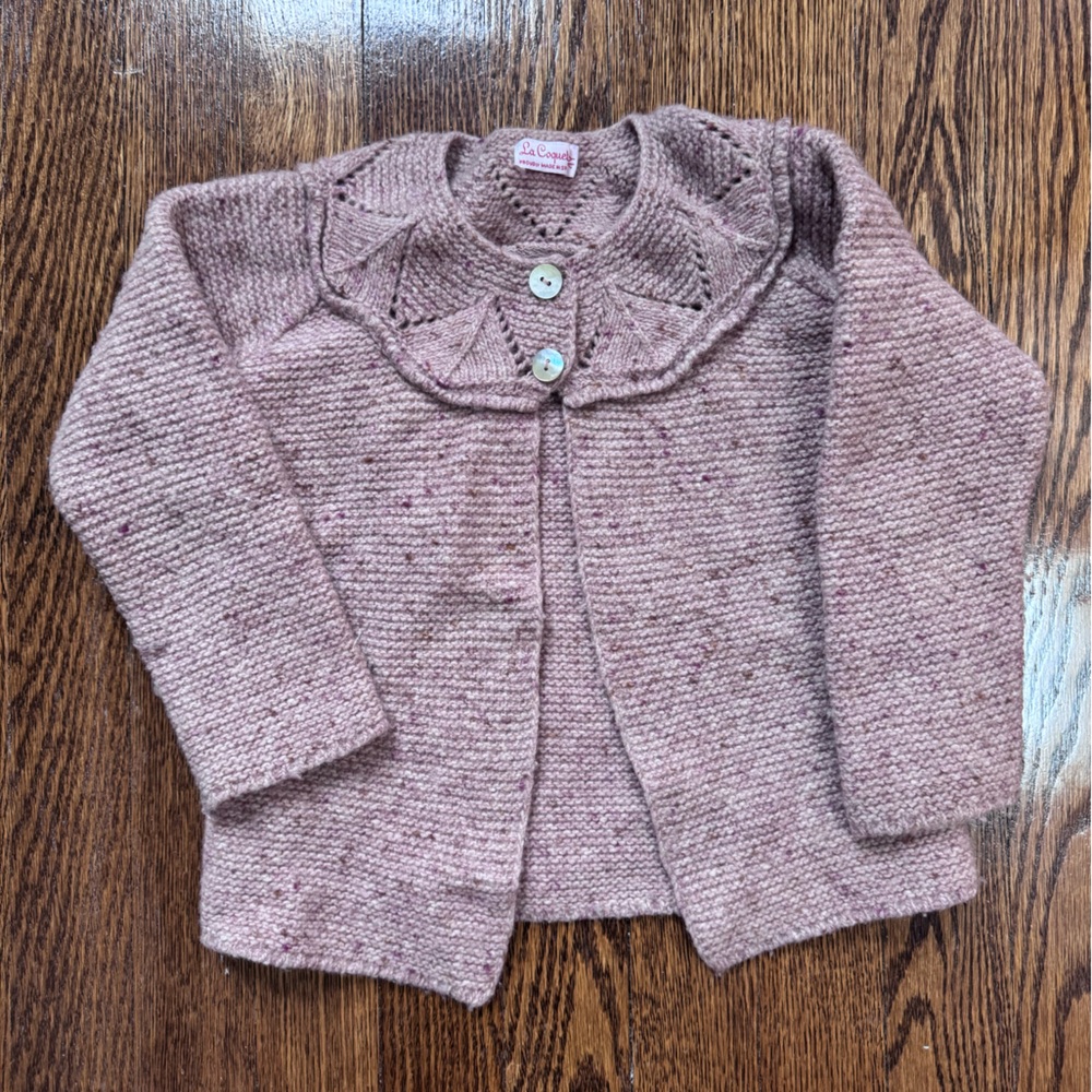 La Coqueta Girls cardigan